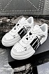 Кожаные кроссовки Valentino VL7N low-top - White / Black