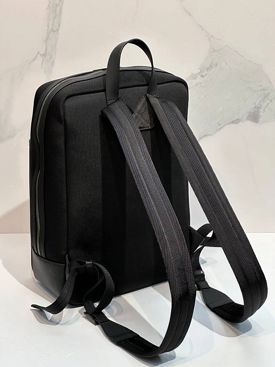 Черный рюкзак Bottega Veneta premium 36x25x15 см