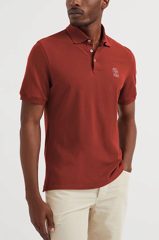 Мужское поло Brunello Cucinelli Premium