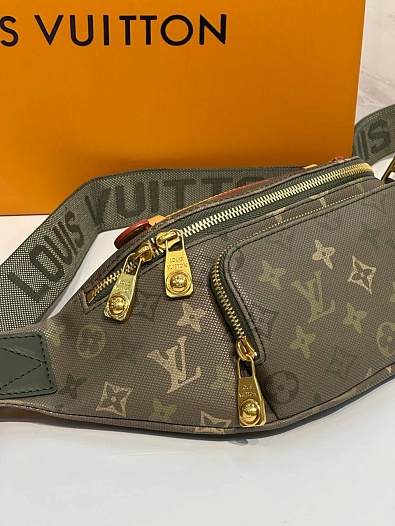 Кожаная сумка Louis Vuitton Rush Bumbag premium 30x15x8 см   