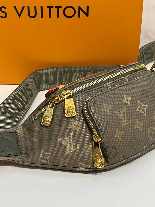 Кожаная сумка Louis Vuitton Rush Bumbag premium 30x15x8 см