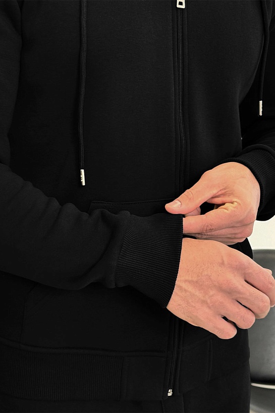 Утеплённая кофта на флисе Armani Exchange