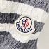 Мужская вязанная куртка Moncler logo-patch - Grey