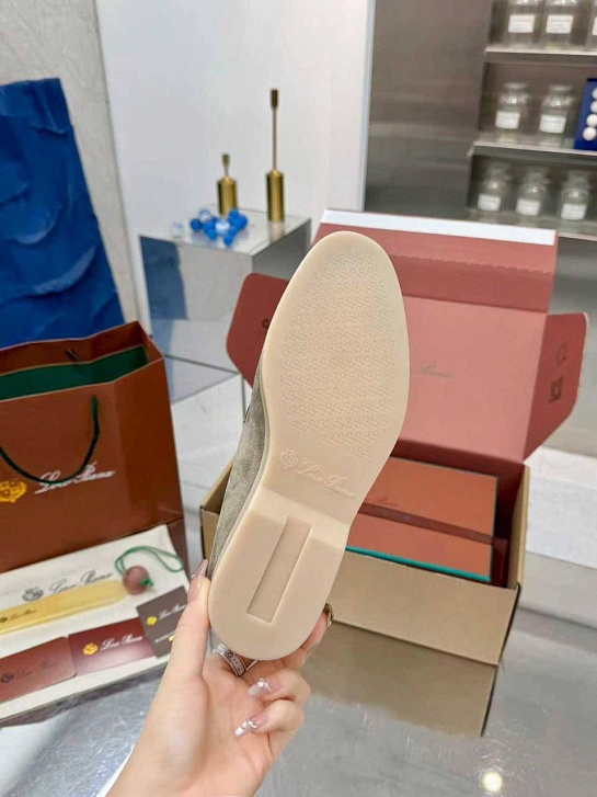 Женские заишевые лоферы Loro Piana Summer Walk premium