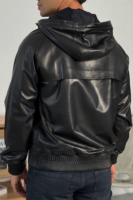 Мужская кожаная куртка Berluti Premium