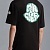 Футболка чёрного цвета Moncler graphic-print
