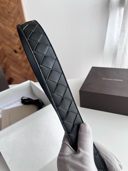 Кожаный ремень Bottega Veneta Premium (ширина 3.5 см)
