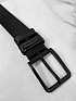 Мужской кожаный ремень Calvin Klein чёрного цвета
