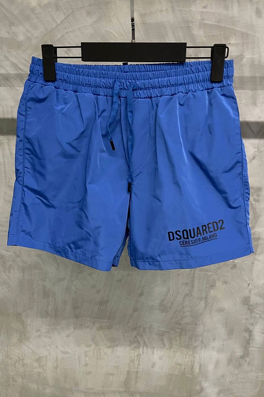Мужские синие шорты Dsquared2 Ceresio 9 Milano