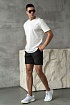 Мужские чёрные шорты Tommy Hilfiger