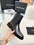 Женские кожаные ботинки Alexander Wang чёрного цвета