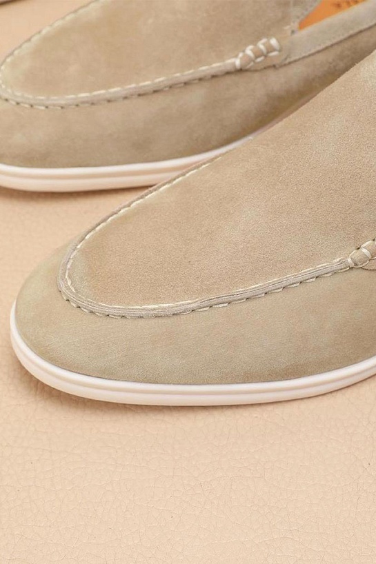 Мужские замшевые лоферы Loro Piana Summer Walk