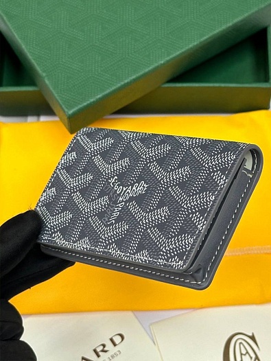 Кошелёк Goyard Malesherbes Premium 10.2x7x1.5 см - Grey   