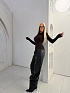 Женское поло с длинным рукавом Schiaparelli premium - Brown
