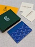 Кожаный кардхолдер Goyard Saint Sulpice premium 10.5x7 см