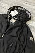Мужская чёрная ветровка Moncler