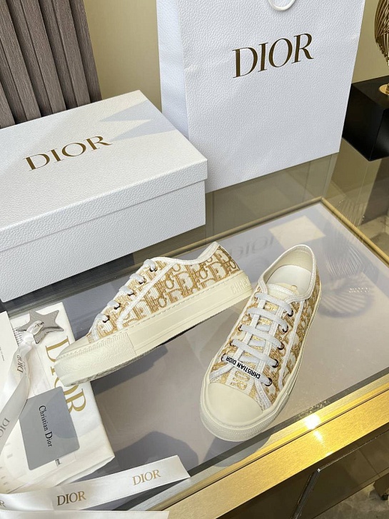 Женские кеды на платформе Dior Walk'n' premium