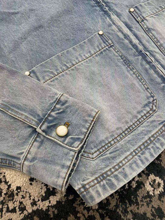 Джинсовая куртка Louis Vuitton Premium - Washed Indigo