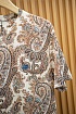 Бежевая футболка с узором пейсли Etro Premium