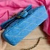 Джинсовая сумка Coach baguette 26x12 см