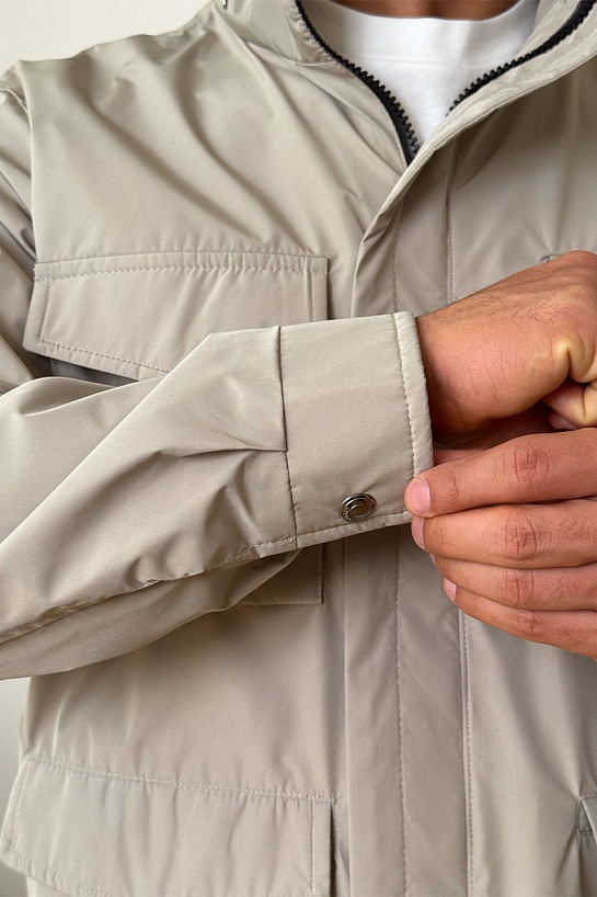 Мужская бежевая куртка Loro Piana Traveler