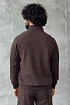Кофта на молнии коричневого цвета Loro Piana