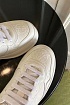 Мужские кожаные кроссовки Gucci - White