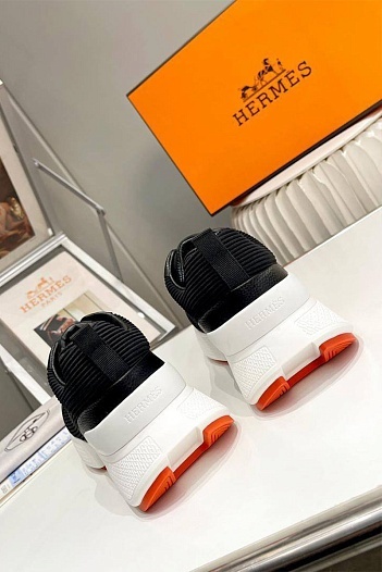 Мужские кроссовки Hermes Drift - Black / White   
