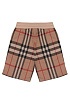 Бежевые шорты Burberry Check motif