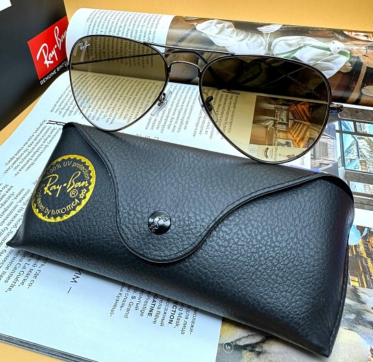 Солнцезащитные очки Ray-Ban Aviator Large Metal