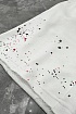 Мужские белые шорты Off-White paint-splatter