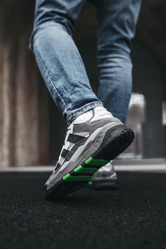 Кроссовки Adidas Niteball - Grey Five