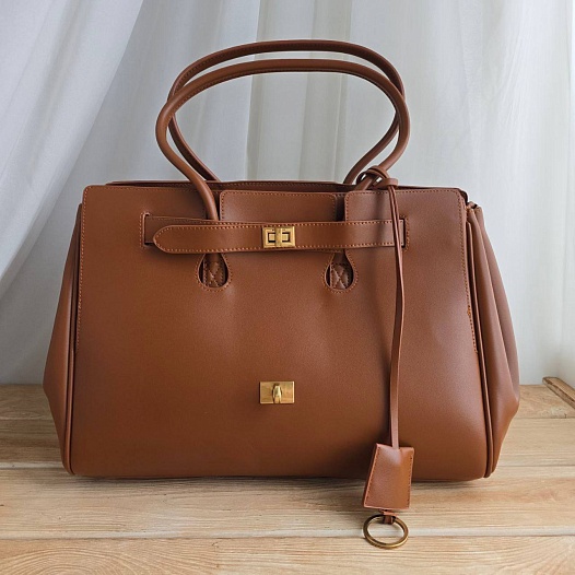Кожаная сумка Balenciaga Carry All 37x26 см   
