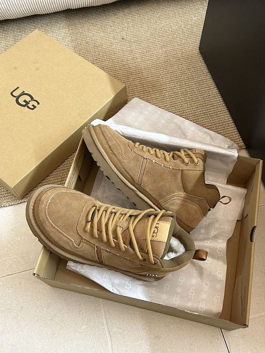 Ботинки с мехом UGG Highland Hi Heritage - Chestnut