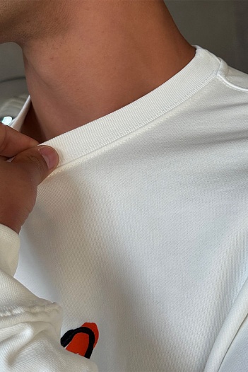 Мужской свитшот Iceberg "Daffy Duck" - White   