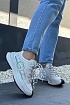 Женские кожаные кроссовки Gucci GG Run