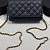 Кожаная сумка Chanel Wallet on Chain premium 19x12x4 см
