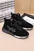 Замшевые кроссовки с мехом Premiata high-top - Black