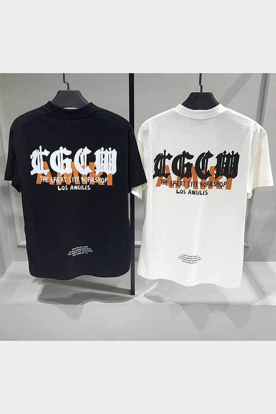 Оверсайз футболка Amiri T.G.C.W - White