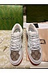 Мужские кожаные кроссовки Gucci