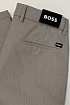 Мужские брюки Hugo Boss светло-серого цвета