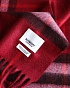 Шарф Burberry Check premium 168x30 см - Burgundy