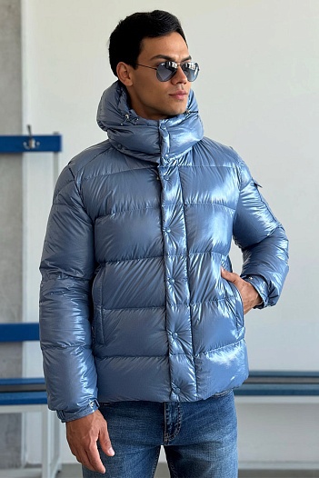 Мужской пуховик Moncler Maya 70 - Blue   