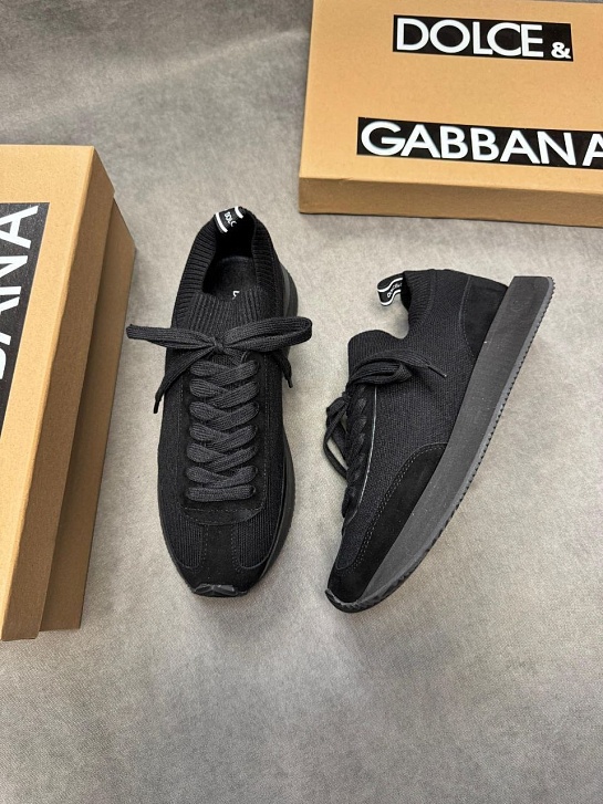 Мужские текстильные кроссовки Dolce & Gabbana 