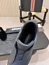 Кроссовки с мехом Ermenegildo Zegna Triple Stitch high-top
