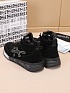 Замшевые кроссовки с мехом Premiata high-top - Black