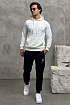 Чёрные спортивные штаны Armani Exchange gold embroidery