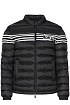 Брендовая мужская куртка Moncler чёрного цвета