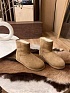 Женские ботинки с мехом Balenciaga Alaska premium - Beige
