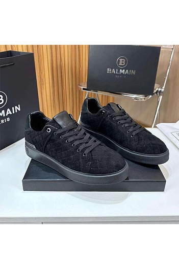 Мужские кроссовки Balmain B-Court - Black   